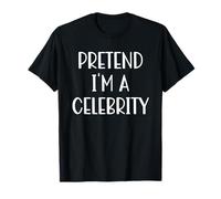 Costume d'halloween Amusant « Pretend I'm Celebrity » T-Shirt
