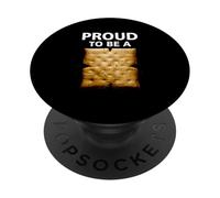 Costume d'halloween Amusant « Proud to Be A Cracker Biscuit » PopSockets PopGrip Adhésif