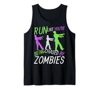 Costume d'halloween Amusant Run Like You're Running from Zombies Débardeur