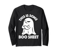 Costume d'halloween Amusant This is Some Some Boo Sheet Cool Ghost Manche Longue