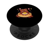 Costume d'halloween Assorti pour Couples Choco et crêpes PopSockets PopGrip Adhésif