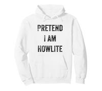 Costume d'halloween avec Inscription « Pretend I Am Howlite Mineral Stone Lover » Sweat à Capuche