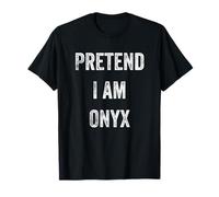 Costume d'halloween avec Inscription « Pretend I Am Onyx Mineral Rock Stone Lover » T-Shirt