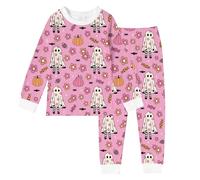 Costume d'halloween Bébé Garçon Déguisement Halloween Pyjamas Déguisements pour Bebe Ensembles de Pyjama Coton Ensemble Sweat Pull Citrouille Pantalon Vêtements Cadeau
