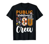 Costume d'halloween Boo Crew Assorti pour Les Relations publiques T-Shirt