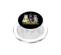 Costume d'halloween : Chat Noir, sorcière, fantôme, Momie PopSockets PopGrip pour MagSafe