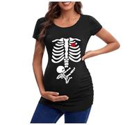 Costume d'Halloween Cosplay Hillbilly 2024 T-shirt The and The Hillbilly 2024 T-shirt pour femme Patriotique USA Drapeau, bleu ciel, S