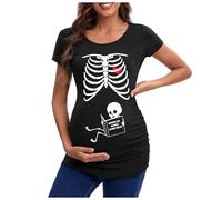 Costume d'Halloween Cosplay Hillbilly 2024 T-shirt The and The Hillbilly 2024 T-shirt pour femme Patriotique USA Drapeau, rouge, S
