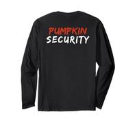Costume d'halloween Dad Mom Kids Back Citrouille Security Adult Manche Longue