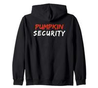 Costume d'halloween Dad Mom Kids Back Citrouille Security Adult Sweat à Capuche