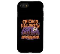 Costume d'halloween de Chicago Illinois Midwest Skyline Facile idée de Costume Coque pour iPhone SE (2020) / 7/8