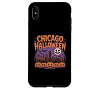 Costume d'halloween de Chicago Illinois Midwest Skyline Facile idée de Costume Coque pour iPhone XS Max