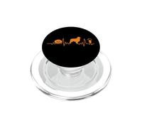 Costume d'halloween de Citrouille de Battement de Coeur de PopSockets PopGrip pour MagSafe