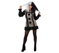 Costume D'Halloween De Clown Vintage Sombre Pour Adultes Et Enfants