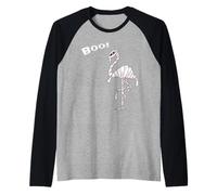 Costume d'halloween de la Momie du Flamant Pink Boo Manche Raglan
