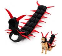 Costume d'Halloween de mille pieds pour chats et petits chiens 3D | Design 3D de mille pieds - Siège réglable - Rembourré - Pour chats et petits chiens - Halloween et photos