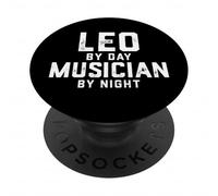 Costume d'halloween de Musicien Lion Gen Z Millennial Leos PopSockets PopGrip Adhésif