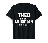 Costume d'halloween de Musicien Theo Gen Z Millennial Meme Theo T-Shirt