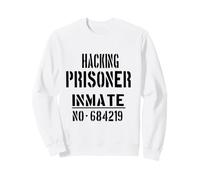 Costume d'halloween de Prisonnier de piratage Amusant pour détenu Sweatshirt