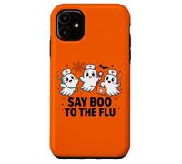 Costume d'halloween d'infirmière fantôme Say Boo to The Flu Coque pour iPhone 11