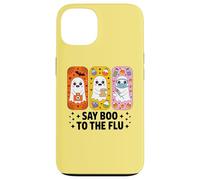 Costume d'halloween d'infirmière fantôme Say Boo to The Flu Coque pour iPhone 13