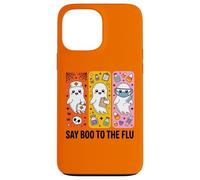 Costume d'halloween d'infirmière fantôme Say Boo to The Flu Coque pour iPhone 13 Pro Max