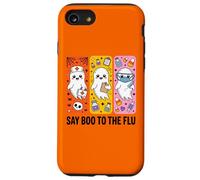 Costume d'halloween d'infirmière fantôme Say Boo to The Flu Coque pour iPhone SE (2020) / 7/8