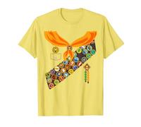 Costume d'halloween Disney and Pixar's Up Russell T-Shirt, Homme, Citron, 3XL
