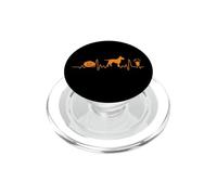 Costume d'halloween drôle de Citrouille de Battement de PopSockets PopGrip pour MagSafe