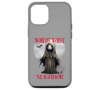 Costume d'halloween du Pire Voisin du Monde Satire effrayante Coque pour iPhone 12/12 Pro