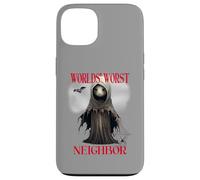 Costume d'halloween du Pire Voisin du Monde Satire effrayante Coque pour iPhone 13