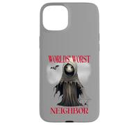 Costume d'halloween du Pire Voisin du Monde Satire effrayante Coque pour iPhone 15 Plus