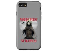 Costume d'halloween du Pire Voisin du Monde Satire effrayante Coque pour iPhone SE (2020) / 7/8