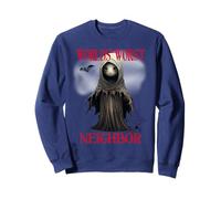 Costume d'halloween du Pire Voisin du Monde Satire effrayante Sweatshirt