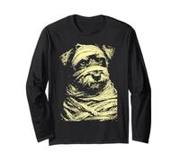 Costume d'halloween Effrayant et Mignon Schnauzer Momie Chien Manche Longue