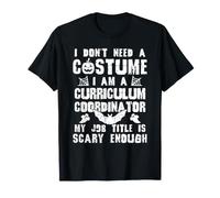 Costume d'halloween Effrayant pour coordonnateur de Programme d'études T-Shirt