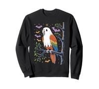 Costume d'halloween Effrayant pour Les Amateurs de Perroquet fantôme drôle Sweatshirt