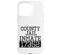 Costume d'halloween Effrayant Prisonnier de la Prison du comté Coque pour iPhone 15 Pro Max