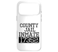 Costume d'halloween Effrayant Prisonnier de la Prison du comté Coque pour iPhone 17 Pro Max