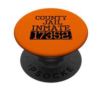 Costume d'halloween Effrayant Prisonnier de la Prison du comté PopSockets PopGrip Adhésif