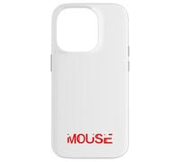 Costume d'halloween Effrayant Souris Mignonne Coque pour iPhone 14 Pro