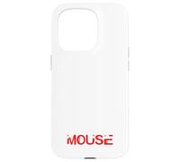 Costume d'halloween Effrayant Souris Mignonne Coque pour iPhone 15 Pro