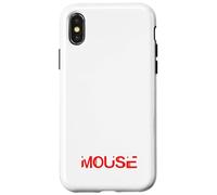 Costume d'halloween Effrayant Souris Mignonne Coque pour iPhone X/XS