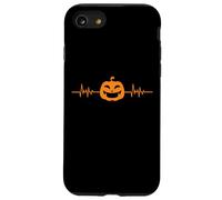 Costume d'halloween en Forme de Citrouille avec Battement de cœur Coque pour iPhone SE (2020) / 7/8