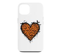 Costume d'halloween en Forme de cœur, Citrouille, Squelette, fantôme, sorcière, Horreur Coque pour iPhone 13