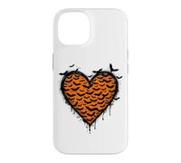 Costume d'halloween en Forme de cœur, Citrouille, Squelette, fantôme, sorcière, Horreur Coque pour iPhone 14