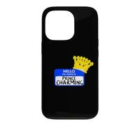 Costume d'halloween Facile « My Name is Prince Charming Crown » Coque pour iPhone 13 Pro
