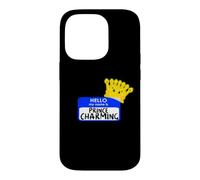 Costume d'halloween Facile « My Name is Prince Charming Crown » Coque pour iPhone 14 Pro