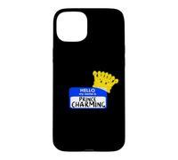 Costume d'halloween Facile « My Name is Prince Charming Crown » Coque pour iPhone 15 Plus