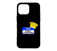 Costume d'halloween Facile « My Name is Prince Charming Crown » Coque pour iPhone 16 Pro Max